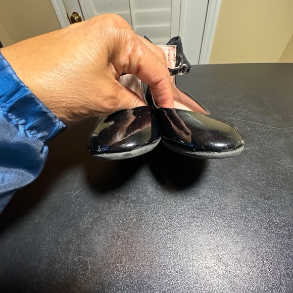 Sophia Taylor size 10 black ankle strap patent leather shoes - Picture 4 of 6